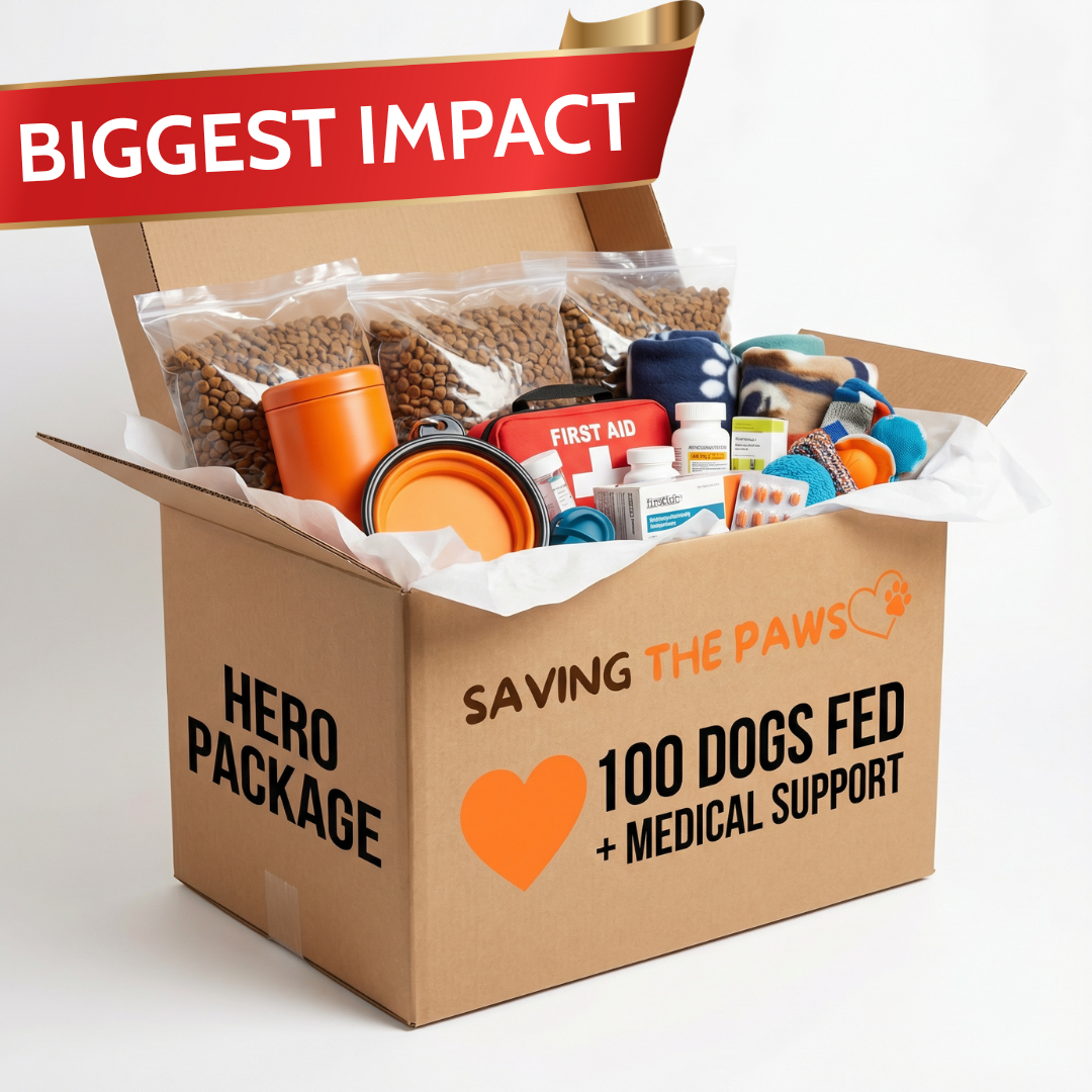 Hero Package | Helps Feed 100 Dogs