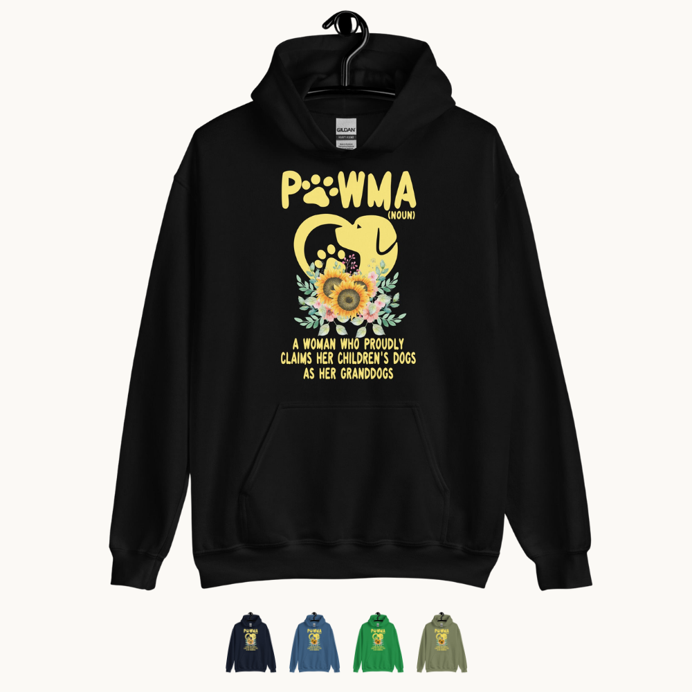 Pawma Definition Dog Mom Hoodie