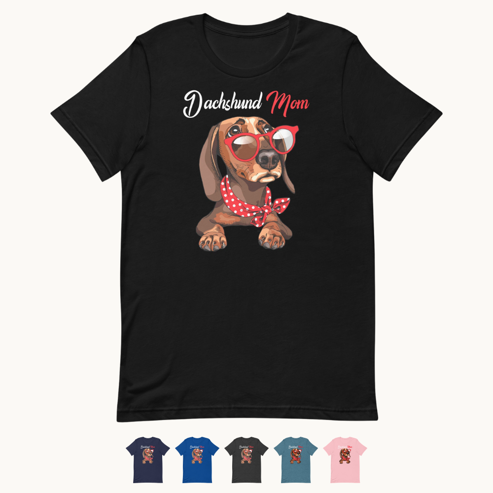 Dachshund Mom - Dog Mom T-Shirt