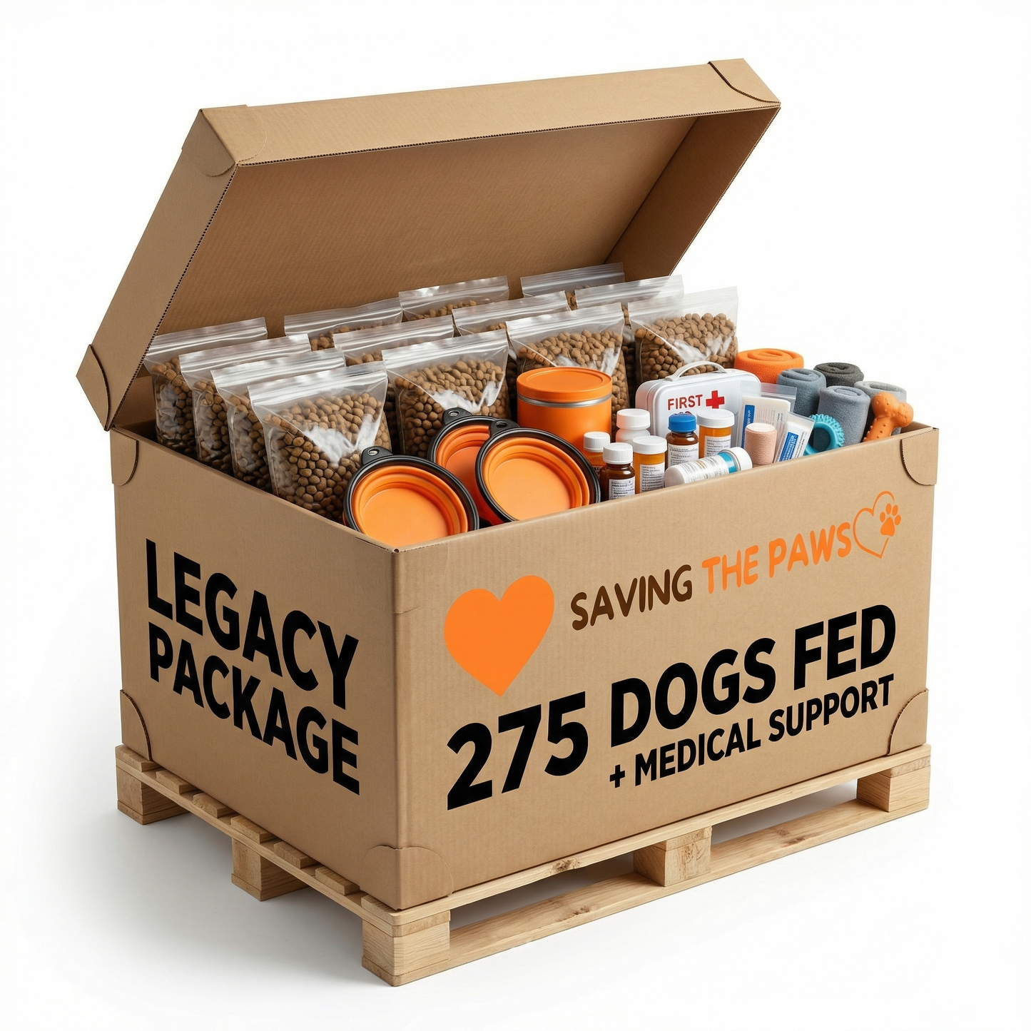 Legacy Package - Feeds 275 Dogs