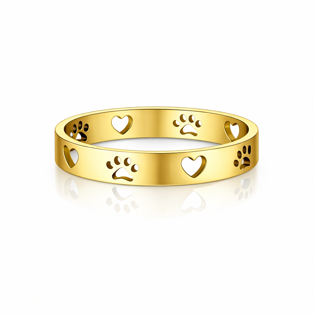 Heart & Paw Ring
