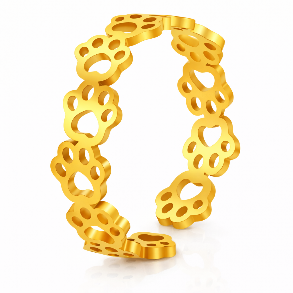 Paws Footprints Ring