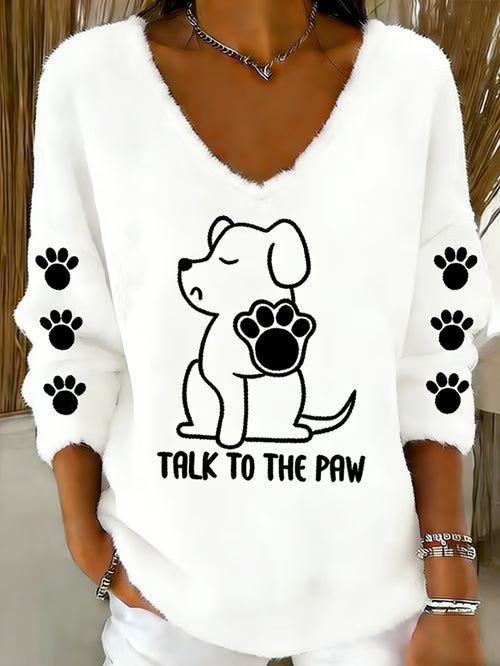 Talking Paws Top