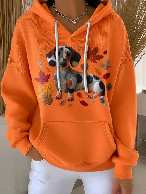 Autumn Dog Hoodie
