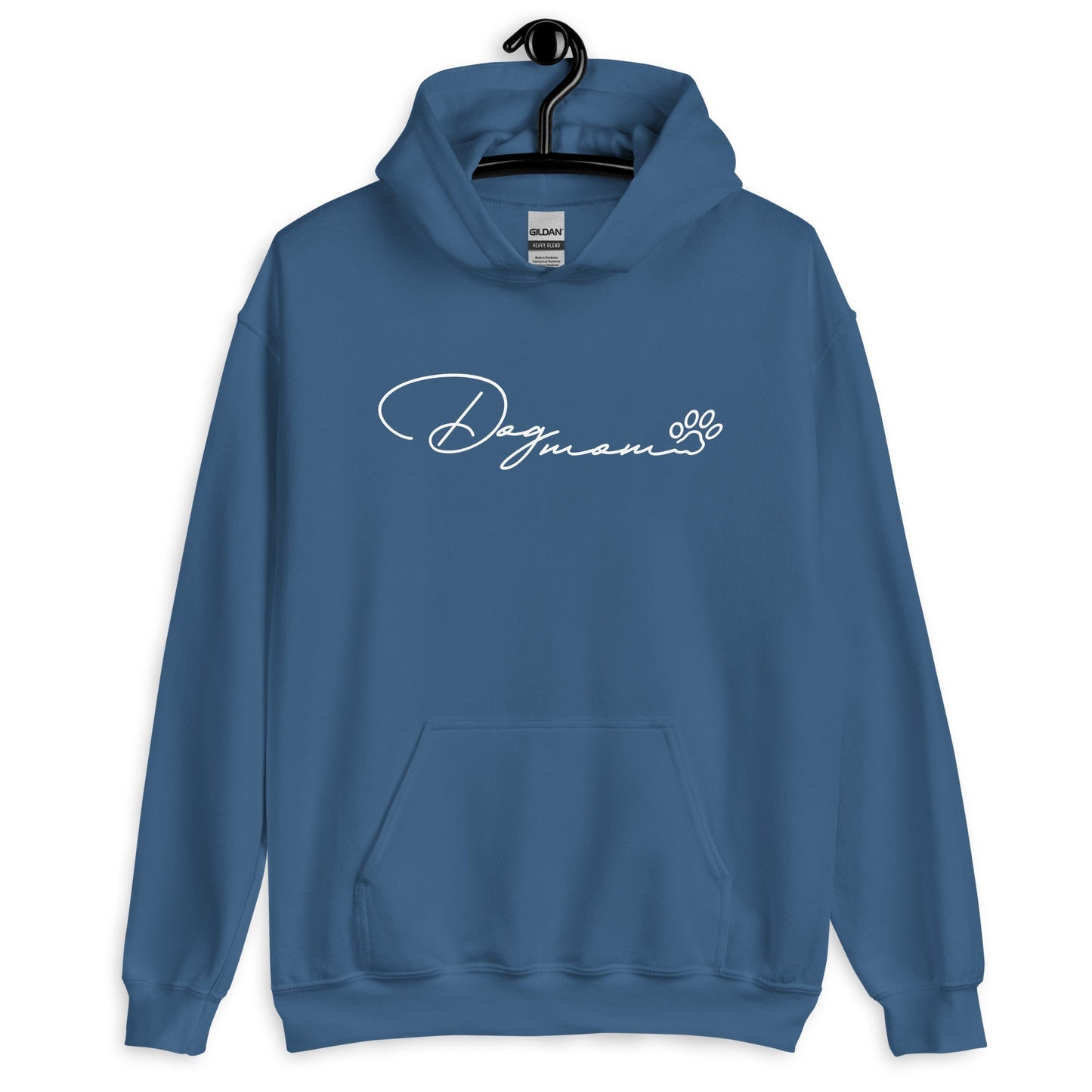 Dog Mom Paw Print Unisex Hoodie