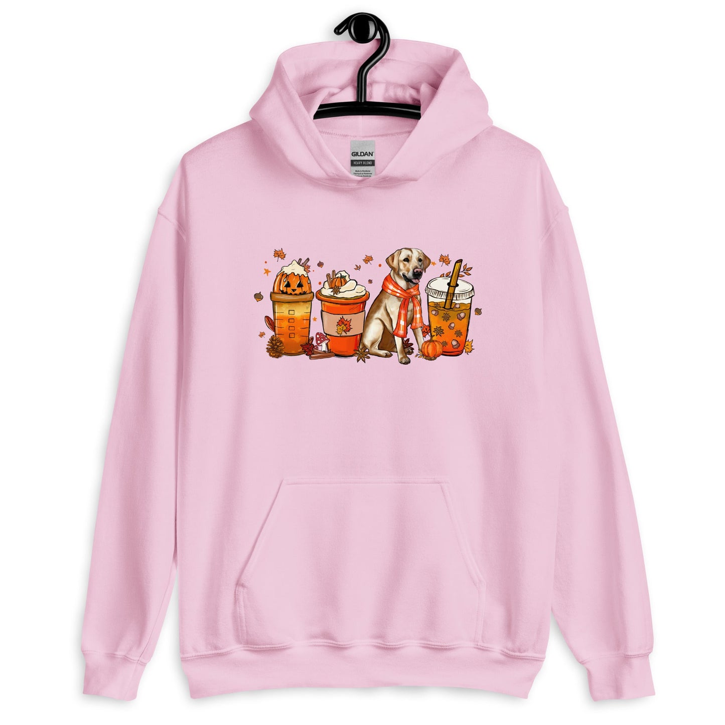 Labrador Fall Pumpkin Spice Vibes Hoodie