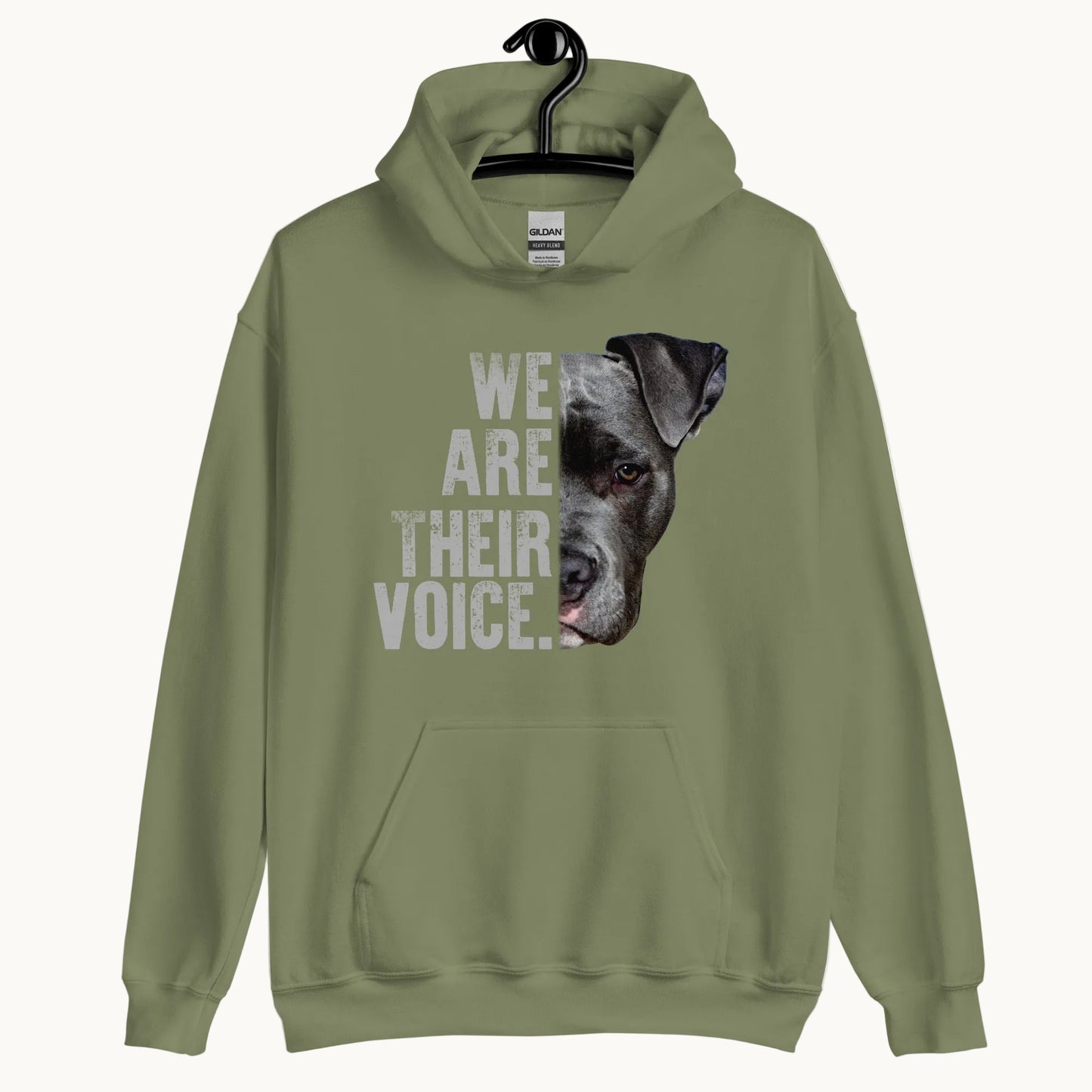 We are Their Voice Dog Rescue Hoodie