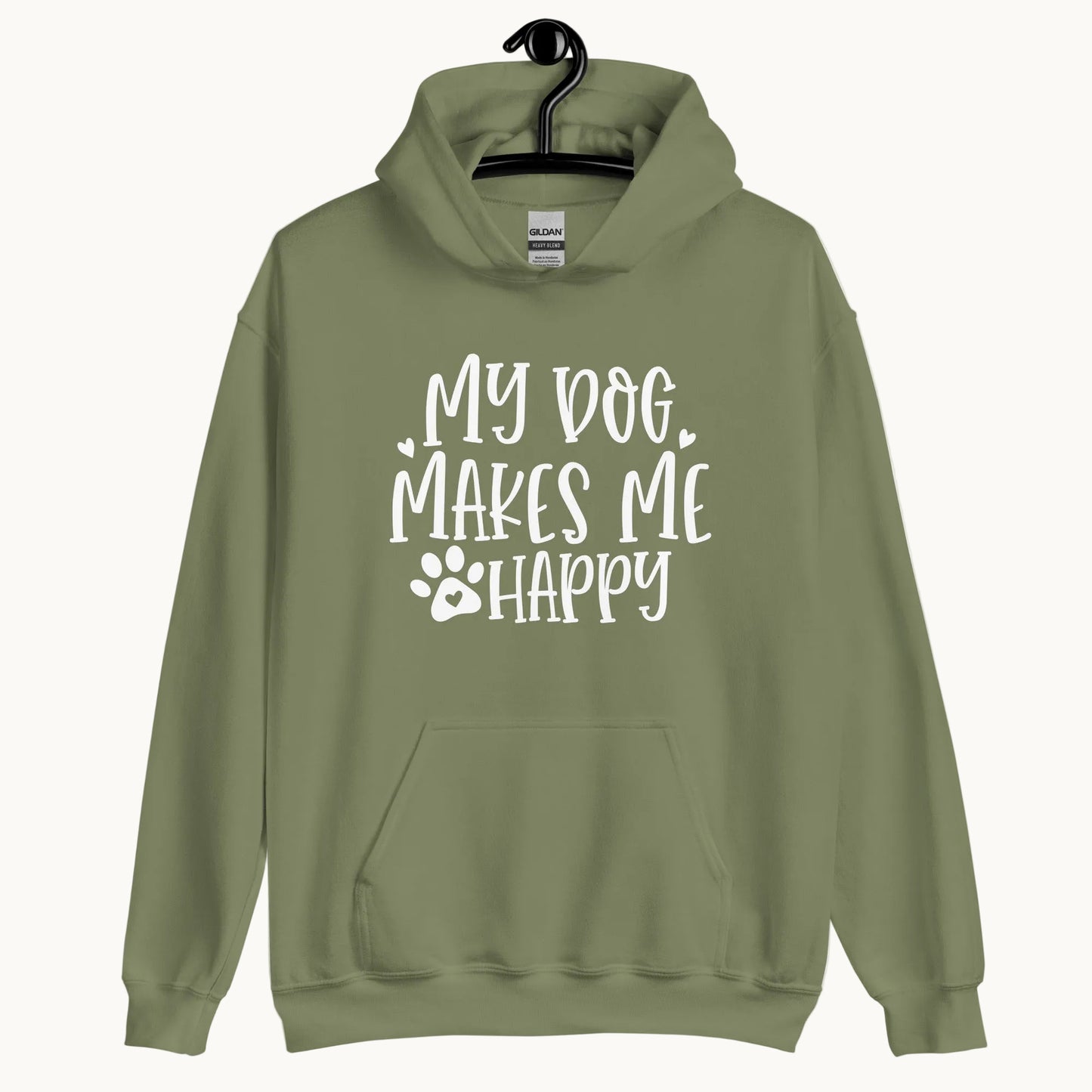 My Dog Makes Me Happy Dog Lovers Hoodie
