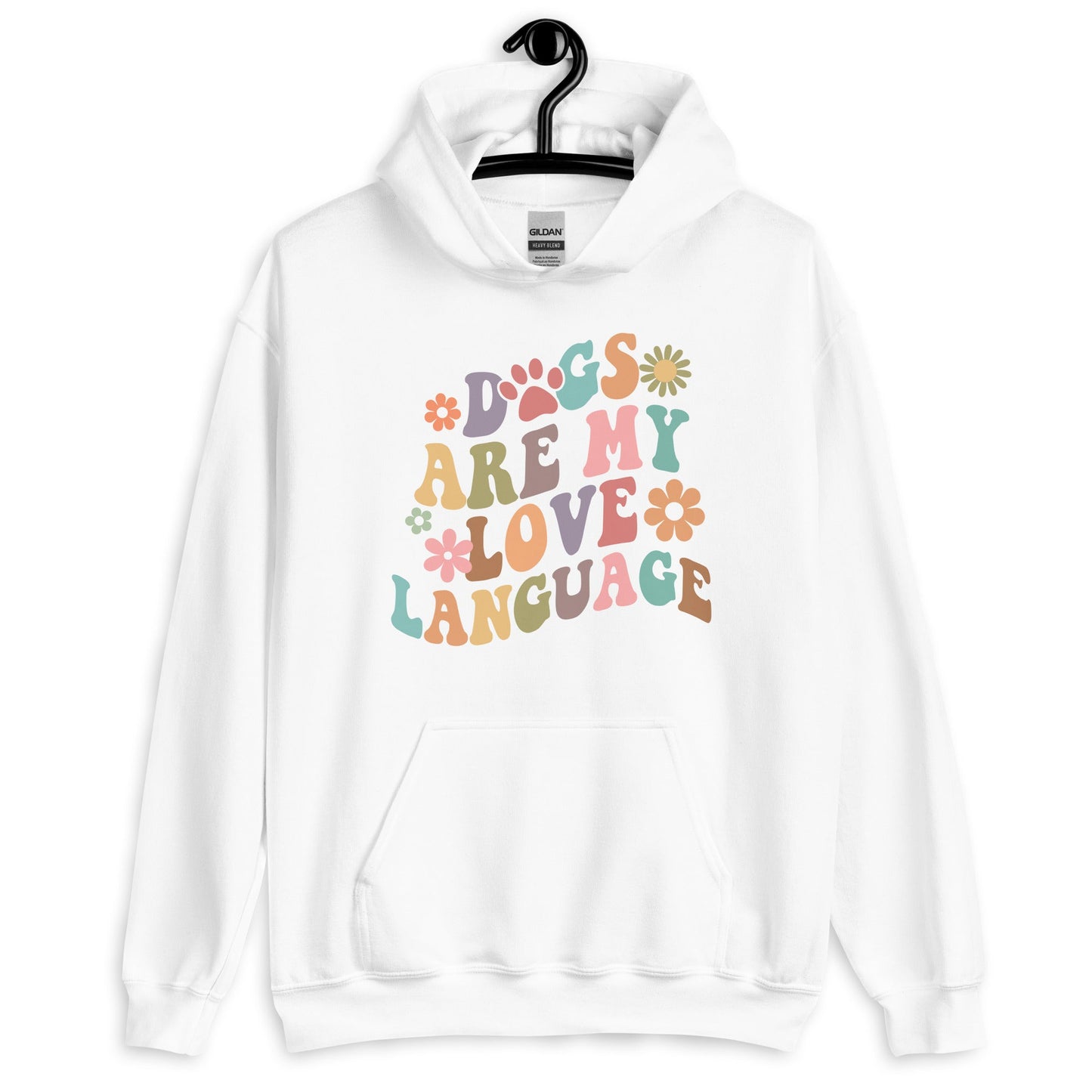 Dogs are My Love Language Hoodie