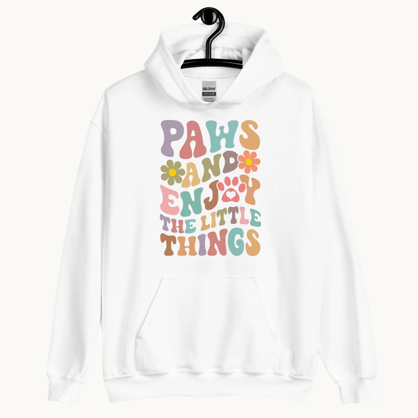 Paws and Enjoy The Little Things Hoodie