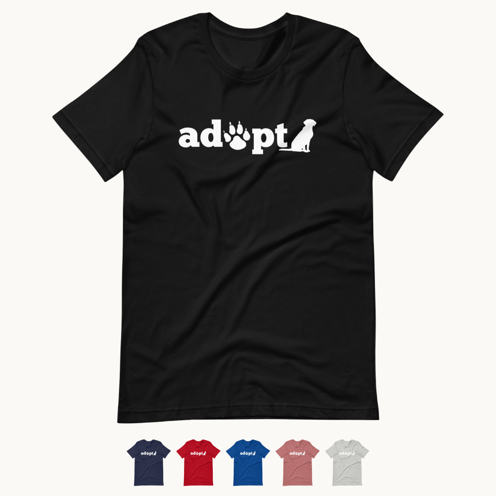 Adopt Dog Rescue T-Shirt