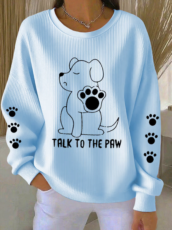 Talk To The Paw Longsleeve