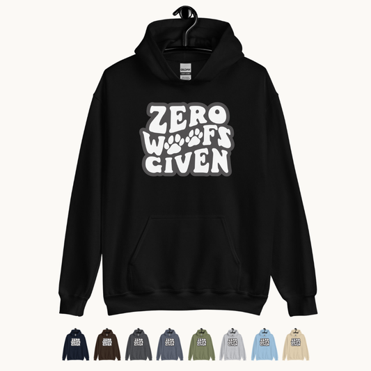 Zero Woofs Given Unisex Hoodie
