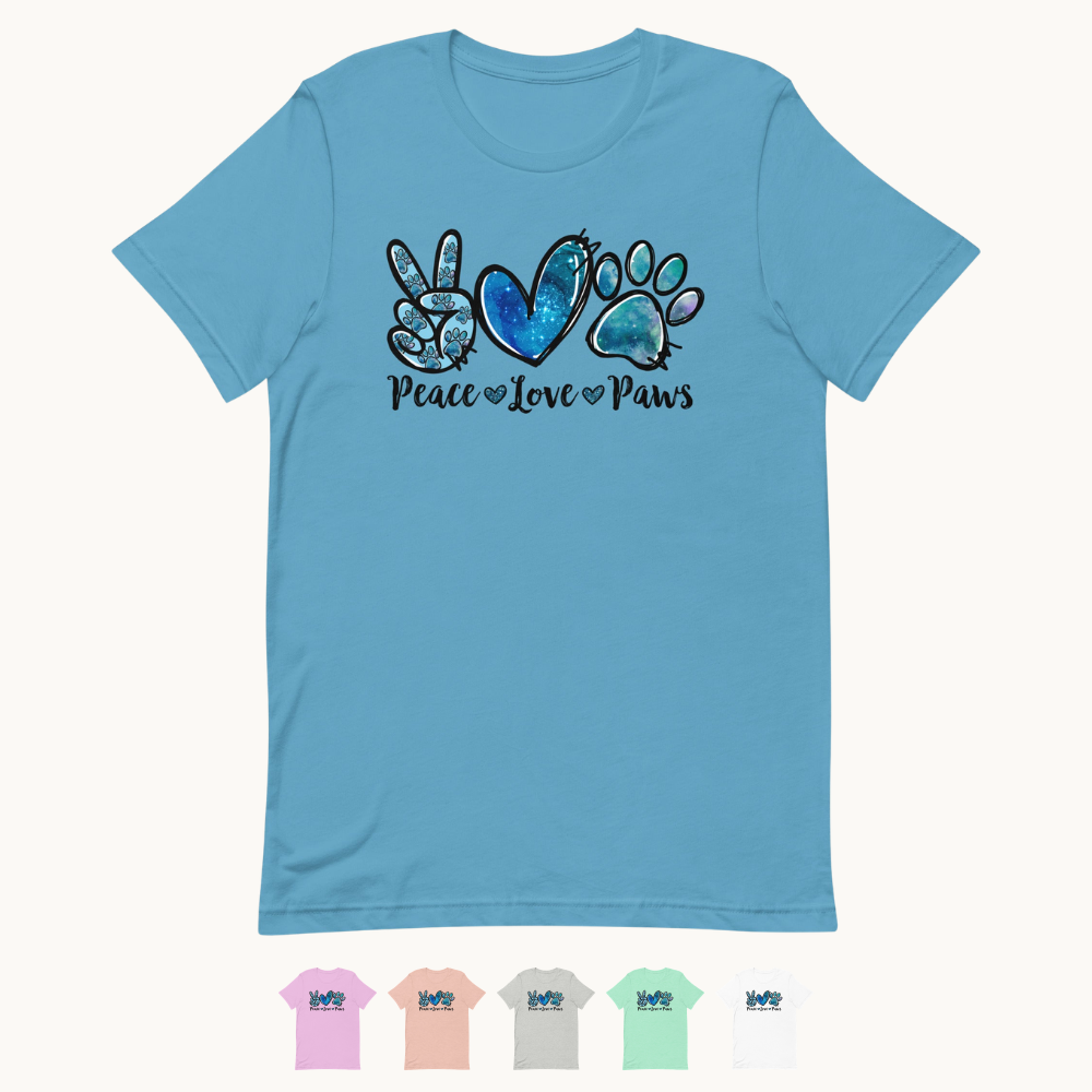 Peace Love Paws T-Shirt