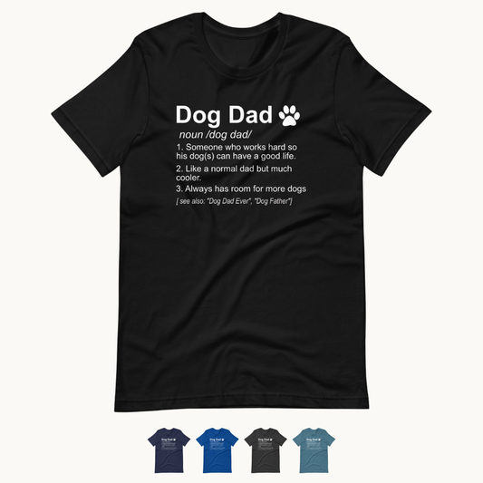 Dog Dad Definition T-Shirt