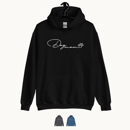 Dog Mom Paw Print Unisex Hoodie