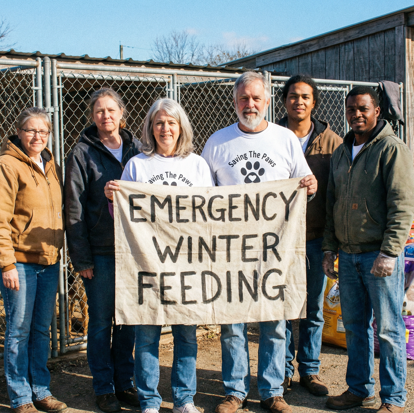 Urgent! Be the Lifeline for Millions of Abandoned Dogs Starving This Winter
