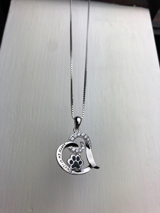 Elegant Dog Memorial Necklace – Stainless Steel VIP