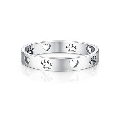 Heart & Paw Ring
