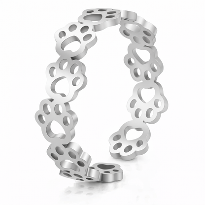 Paws Footprints Ring