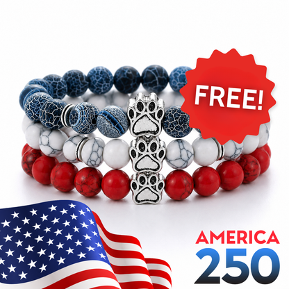 Free Today : America Trio Bracelet Set (Limited Edition)