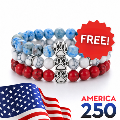 Free Today : America Trio Bracelet Set (Limited Edition)