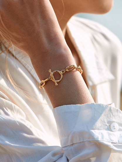 Golden Link Bracelet VIP