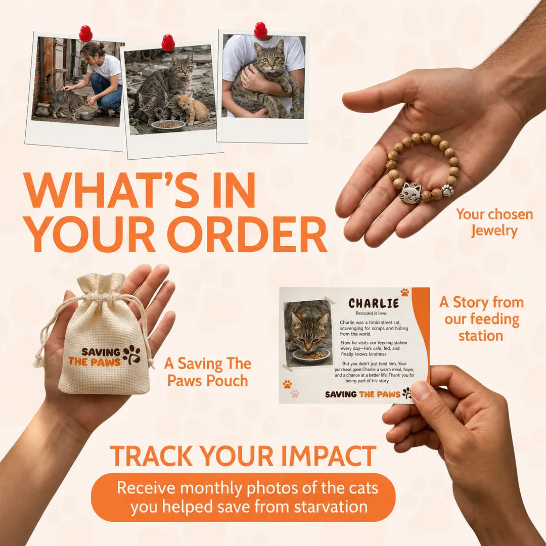 Cat Free Unity Paw Bracelet
