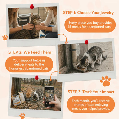 Cat Free Unity Paw Bracelet