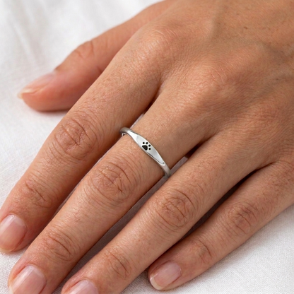 Teeny Tiny Paw Ring