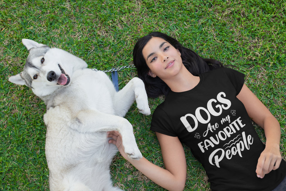 Dogs Are My Favorite People T-Shirt