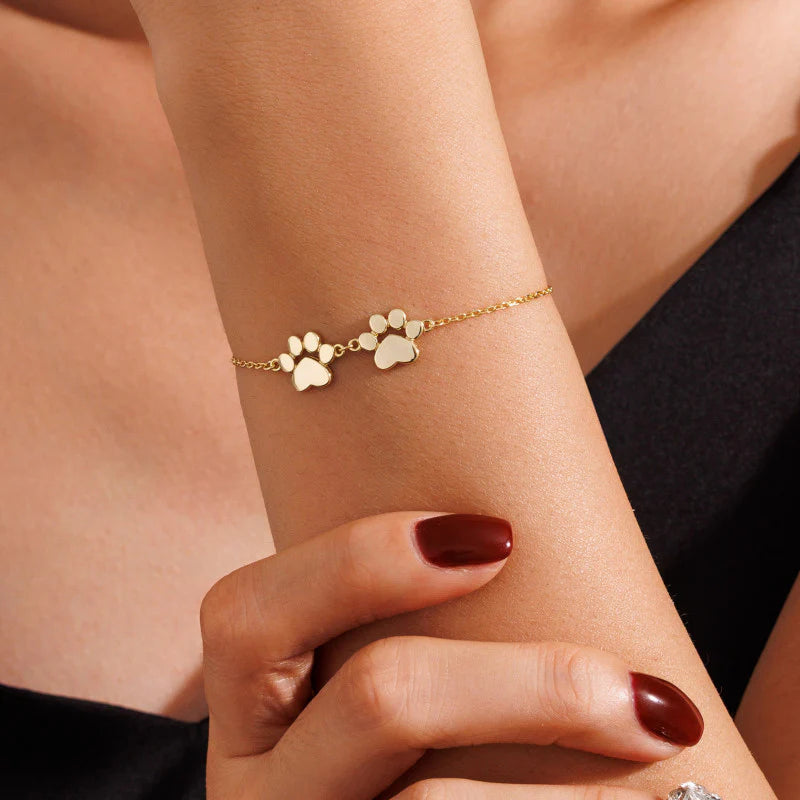 Twin Paw Bracelet