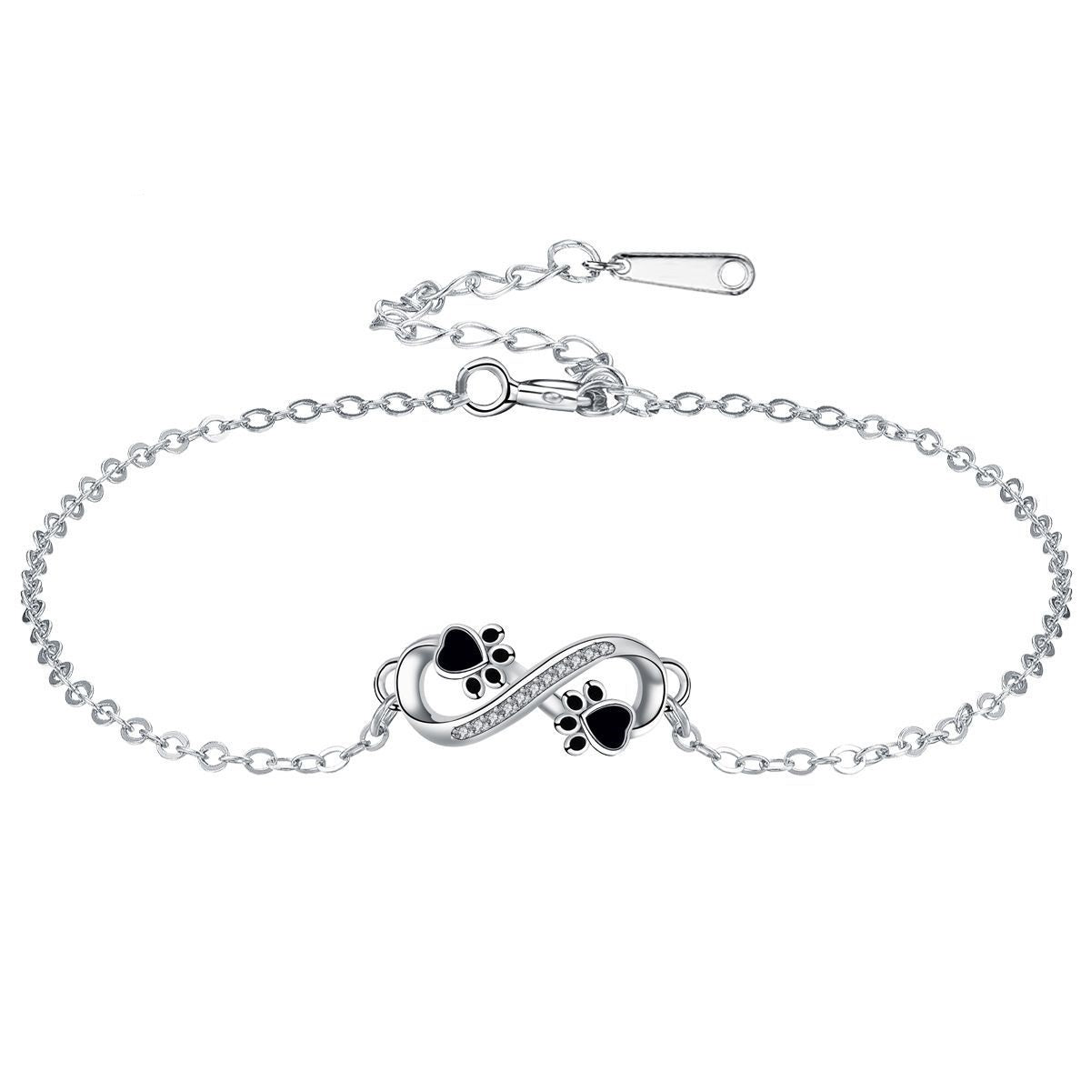 Infinity Paw Bracelet