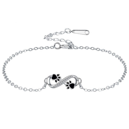 Infinity Paw Bracelet