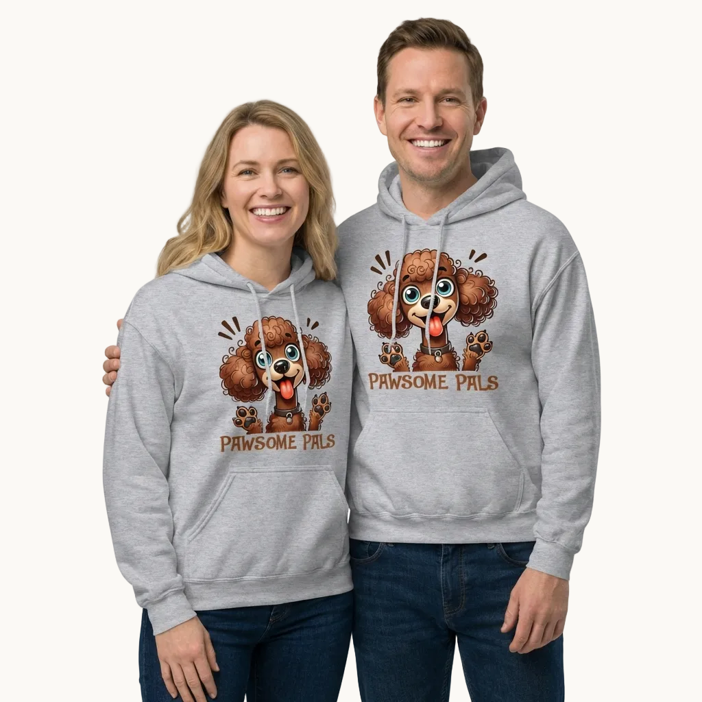 Pawsome Pals Hoodie for Dog Lovers