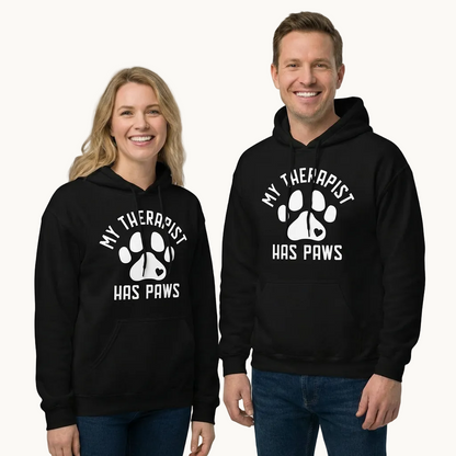 My Therapist Has Paws Hoodie