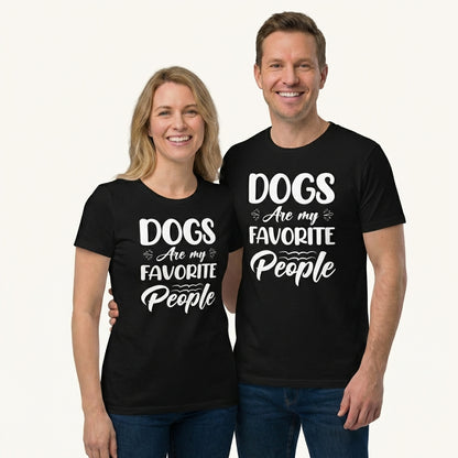 Dogs Are My Favorite People T-Shirt