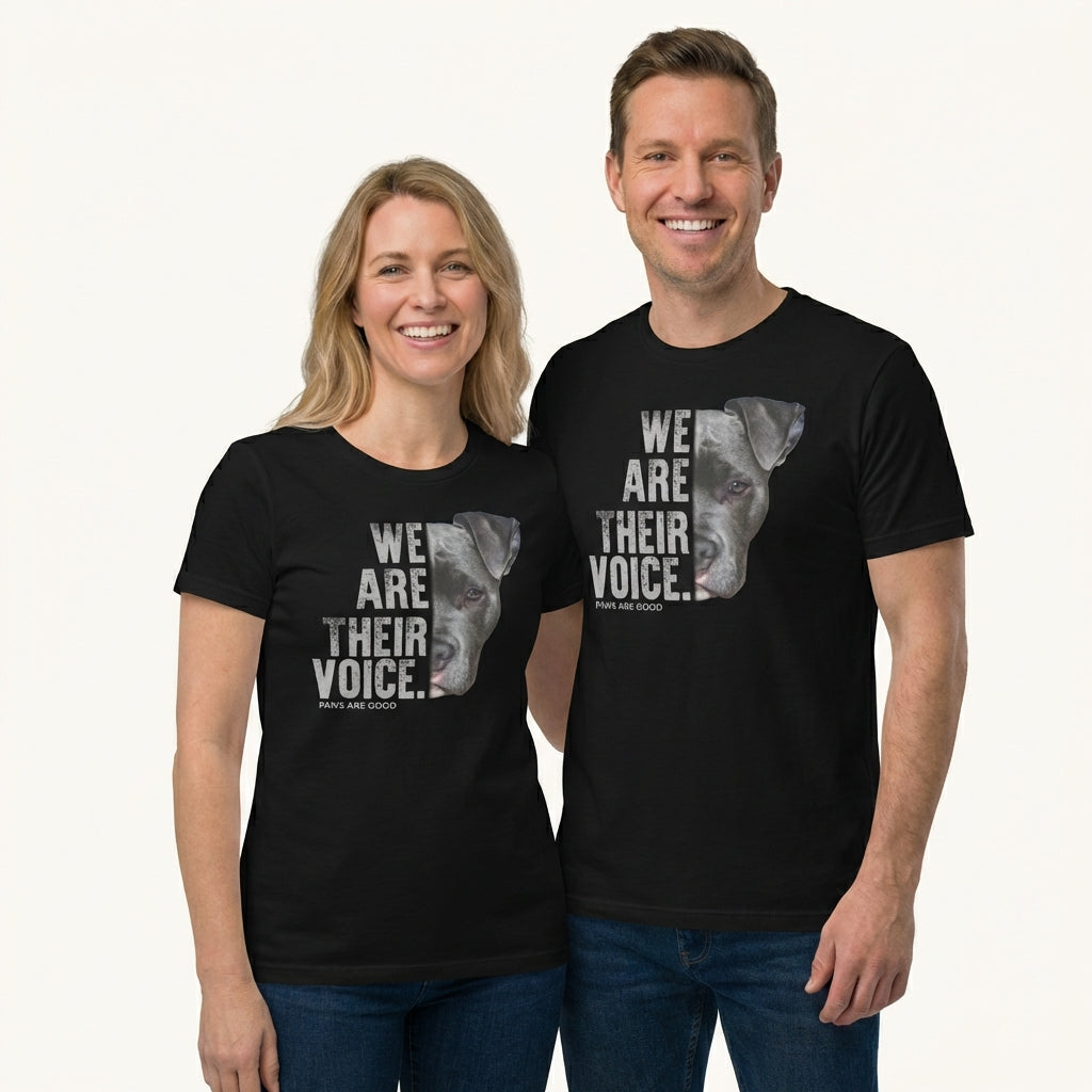 We are Their Voice Dog Rescue T-Shirt