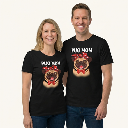 Pug Dog Mom T-Shirt