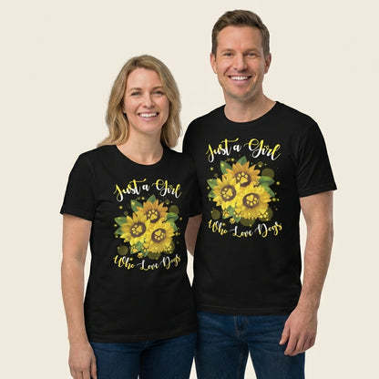 Just a Girl Who Loves Dogs T-Shirt