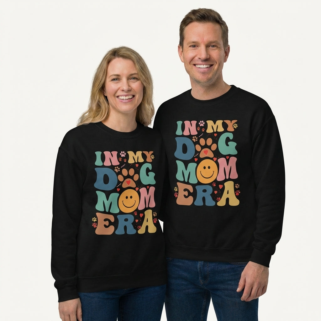 In My Dog Mom Era Sweatshirt for Dog Lovers