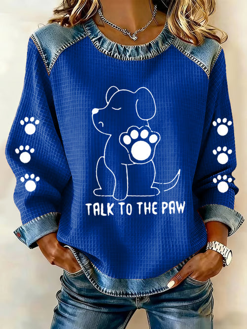 Casual Puppy Sweatshirt