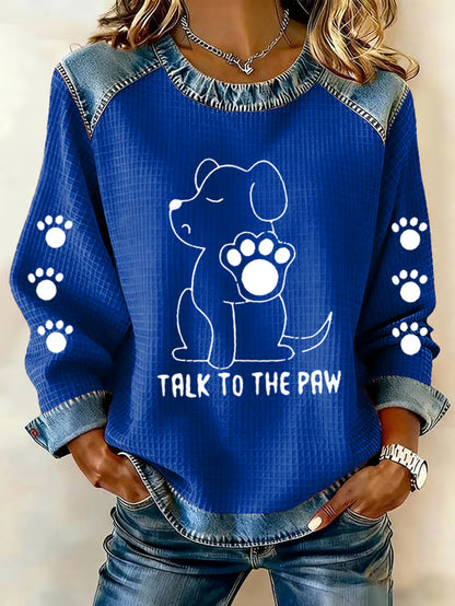 Casual Puppy Sweatshirt