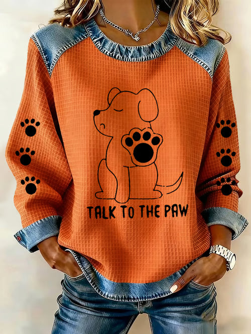 Casual Puppy Sweatshirt