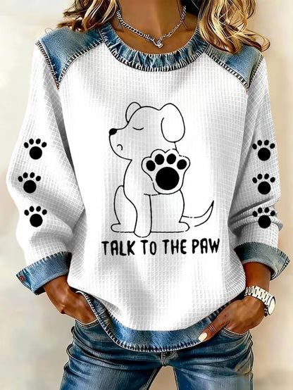 Casual Puppy Sweatshirt
