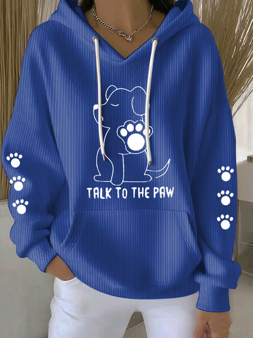 Paw Graphic Sweatshirt