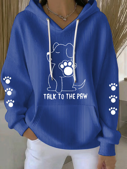 Paw Graphic Sweatshirt