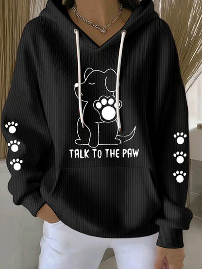 Paw Graphic Sweatshirt