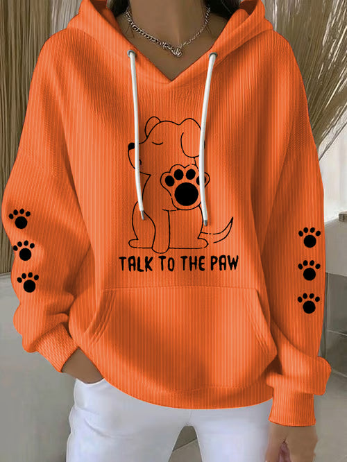 Paw Graphic Sweatshirt