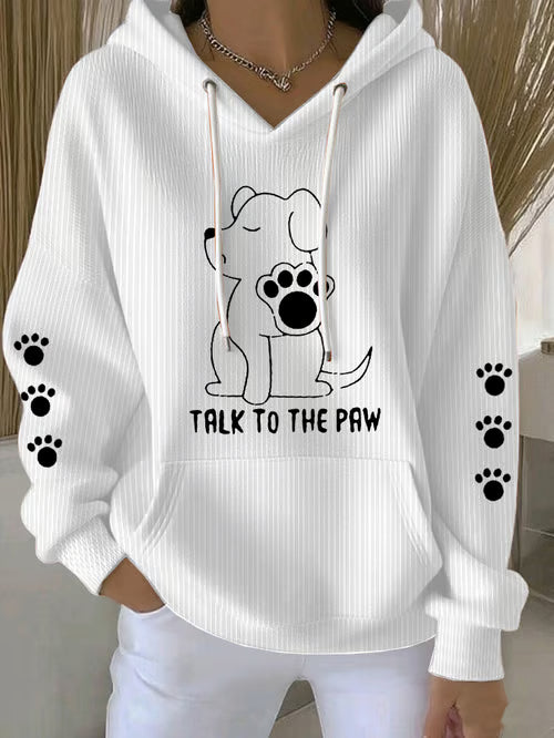 Paw Graphic Sweatshirt